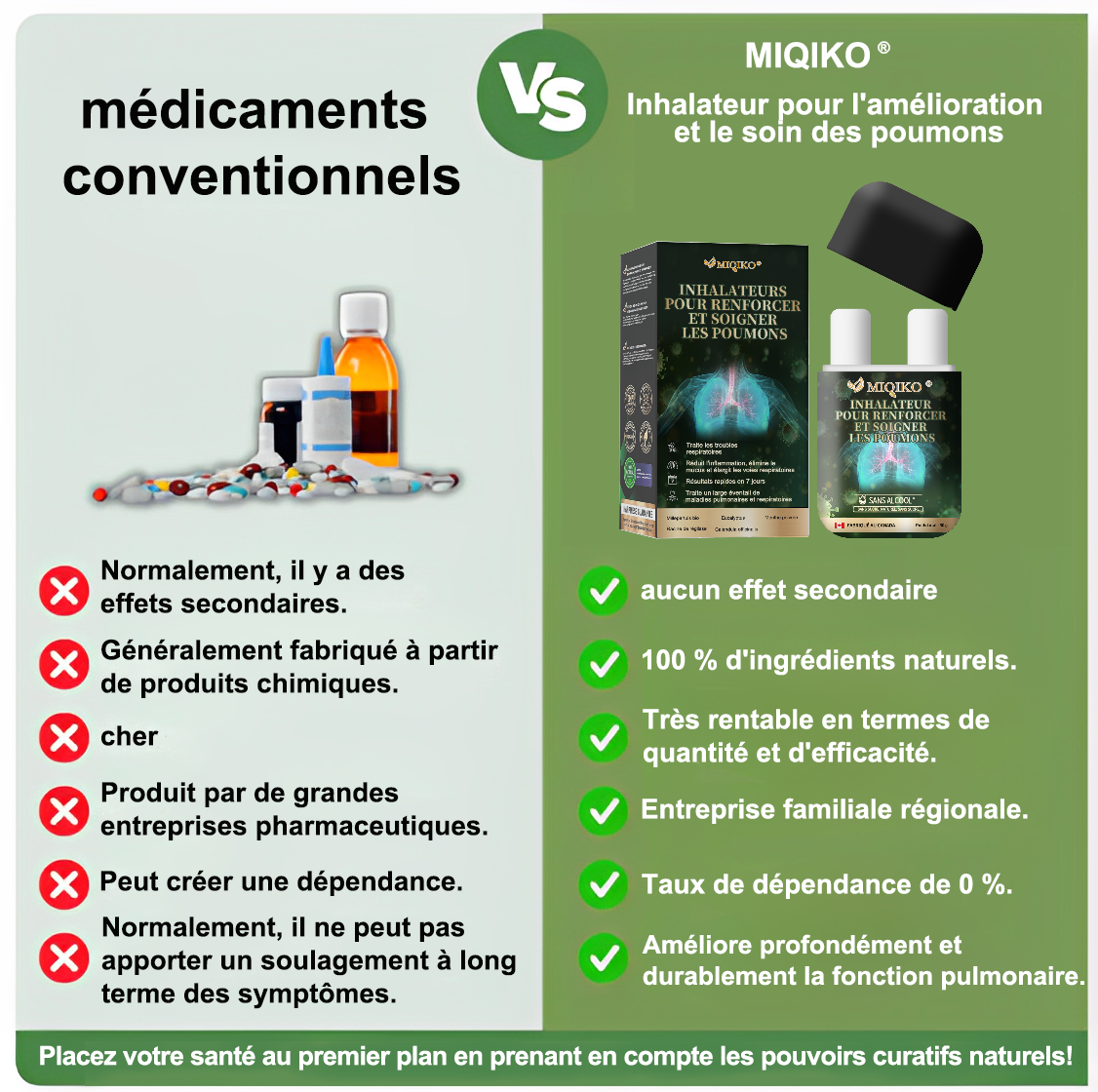 Il ne reste plus que 6 boîtes ! Nous offrons une réduction supplémentaire de 30% ! Recommandé par les pneumologues, 4 à 6 boîtes amélioreront votre maladie pulmonaire et préviendront les récidives !