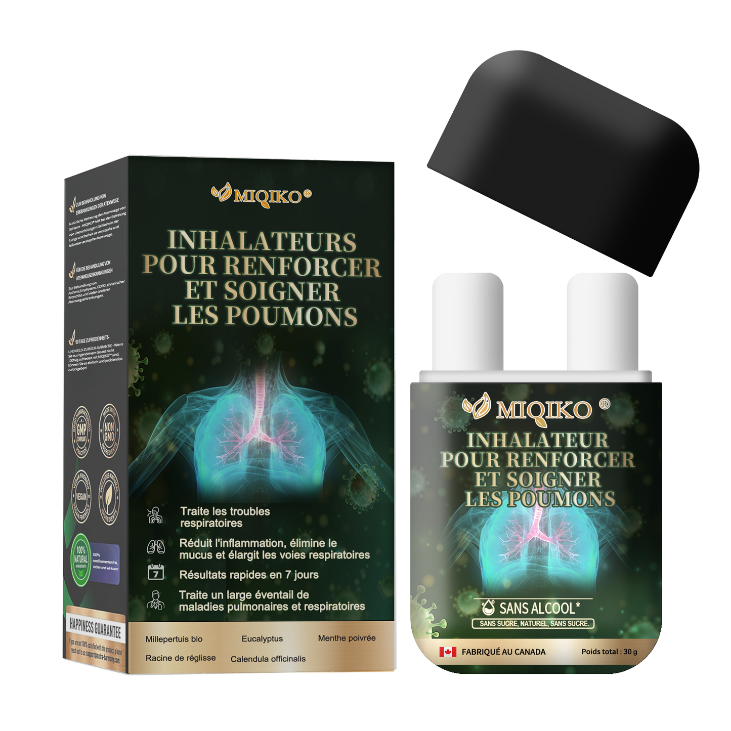 Il ne reste plus que 6 boîtes ! Nous offrons une réduction supplémentaire de 30% ! Recommandé par les pneumologues, 4 à 6 boîtes amélioreront votre maladie pulmonaire et préviendront les récidives !